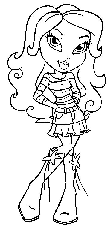 Bratz coloring pages cartoon coloring pages coloring pages disney coloring pages