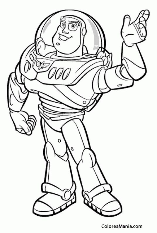Colore buzz lightye toy story dibujo pa colore gratis dibujos pa colore gratis pãginas pa colore disney toy story pa colore