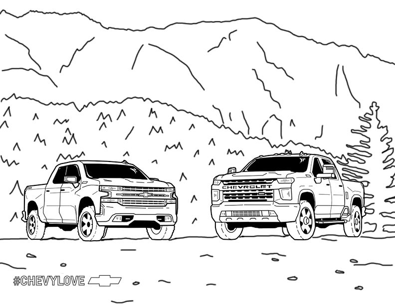 Silverado and silverado hd fotos de camionetas camioneta dibujo camion dibujo