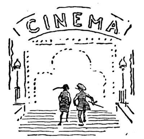 Cinema coloring page free printable coloring pages