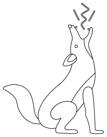 Coyote coloring pages free coloring pages