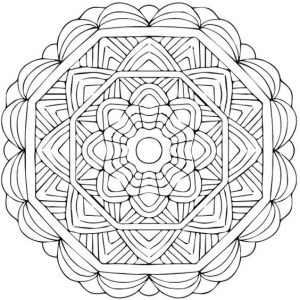Mandalas muy difãciles para imprimir y colorear ð acepta el super reto