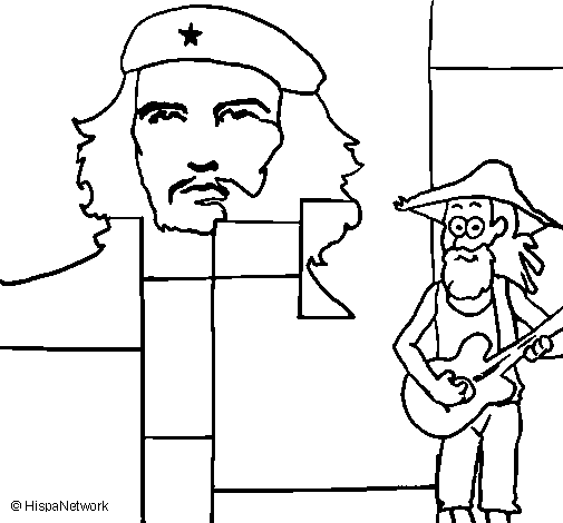 Dibujo de cuba para colorear