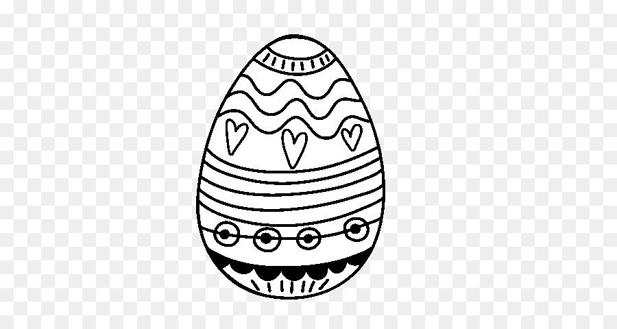 Easter egg coloring pages png download
