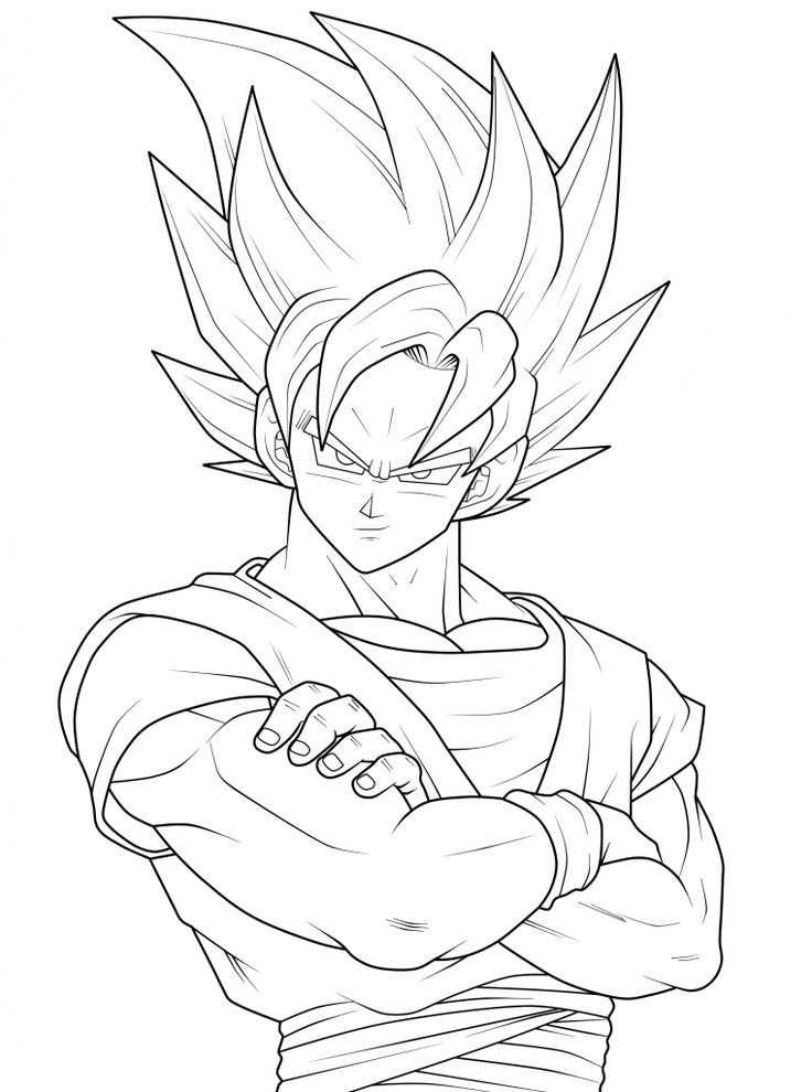 Dragon ball coloring pages