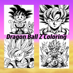 Colouring pages dragon ball