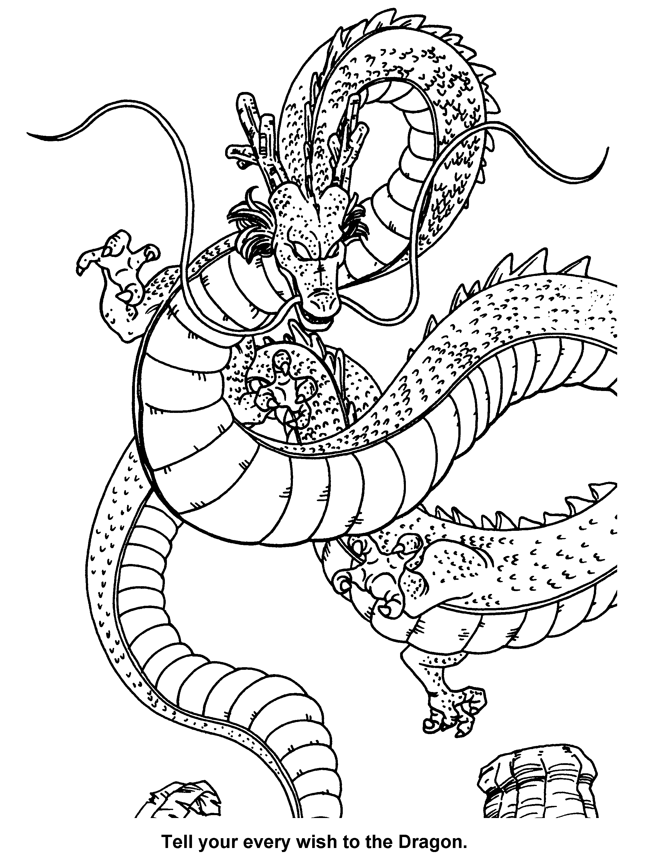 Dragon ball z dibujos animados â pãginas para dragon coloring page super coloring pages dragon drawing