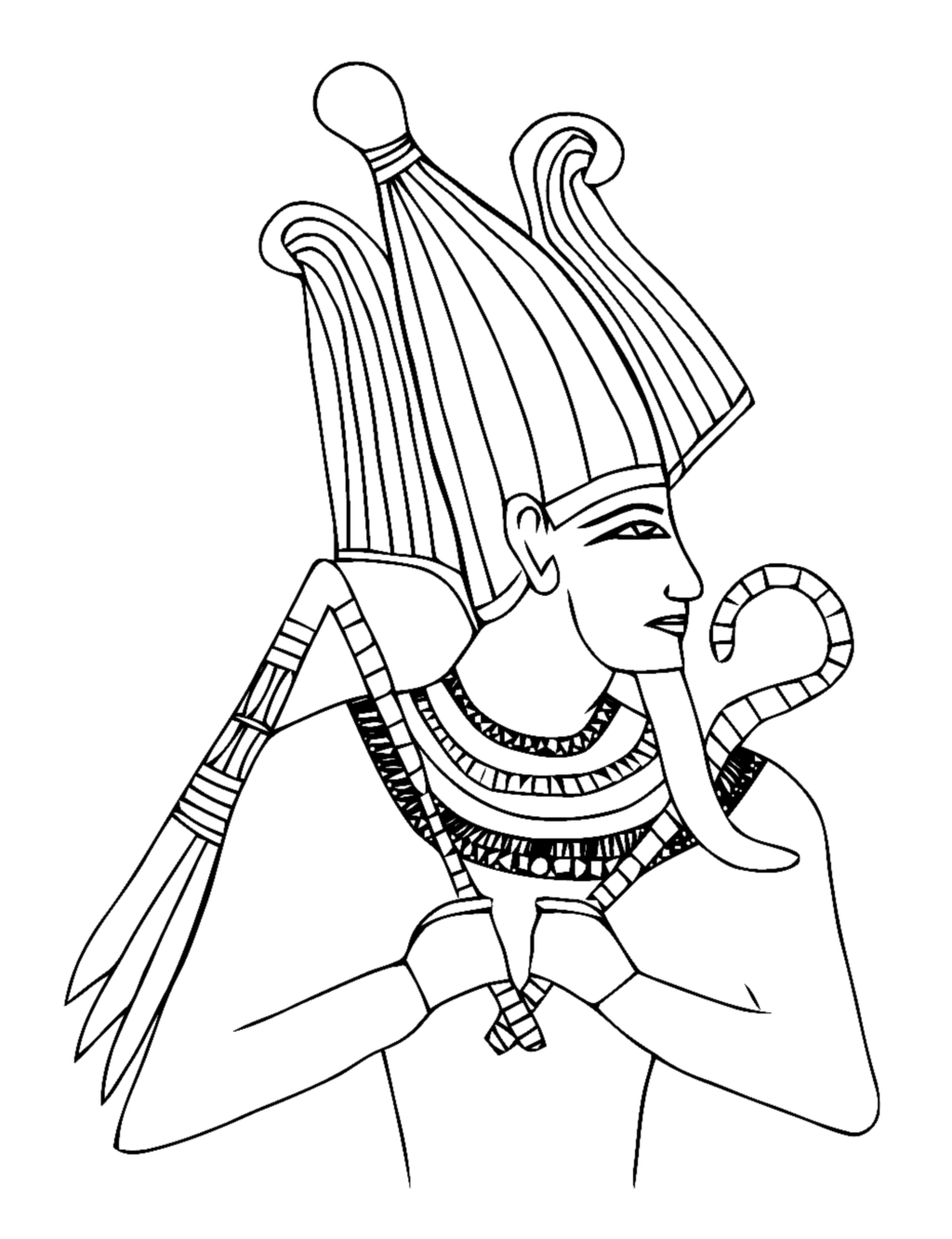 Dibujos para colorear para niãos de egipto gratis para descargar
