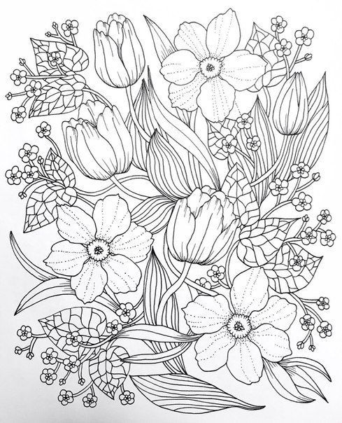 A g johnson flores para lorir desenhos para lorir flores desenhos para lorir adultos
