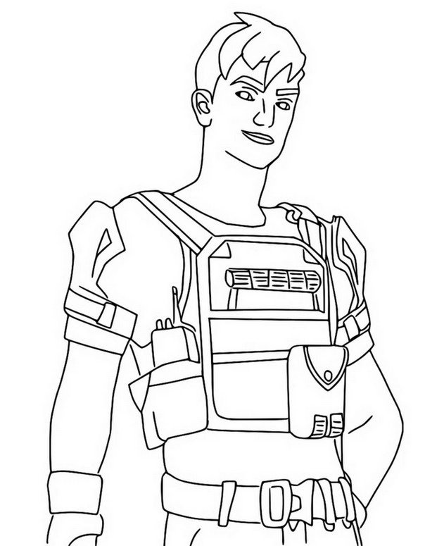 Coloring pages fortnite