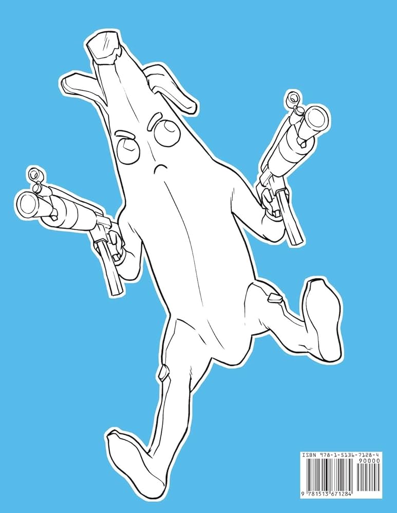 Fortnite coloring book high quality coloring pages amazing coloring pages for kids and adults customize your favorite fortnite characters libros
