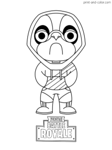 Fortnite coloring pag print and colorcom kleurboek dieren kleurplaten kleurplaten