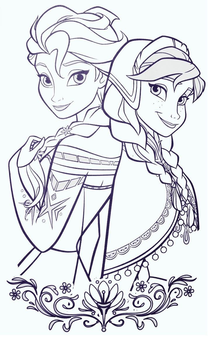 Anna and elsa elsa coloring pag princs coloring pag frozen coloring pag