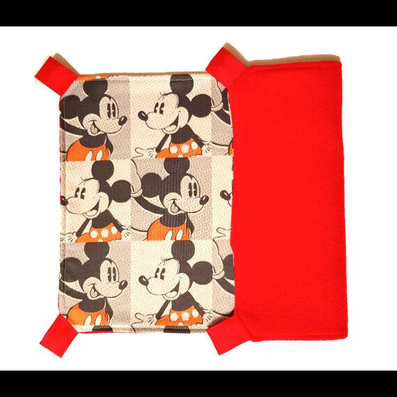 Hamaca ratamascota mickey mouse y minnie talla xl en color rojo apto para ratas hurones chinchillas y cobayas viene con clips