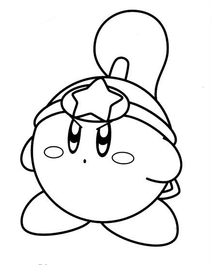 Free printable kirby coloring pages for kids pokemon coloring cartoon coloring pages coloring pages for kids