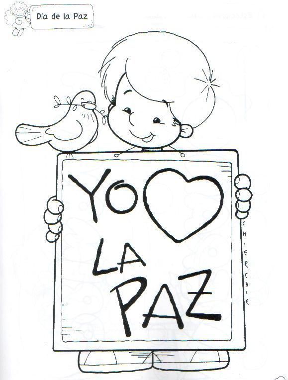 Dãa de la paz dia de la paz dibujos de la paz educaciãn para la paz
