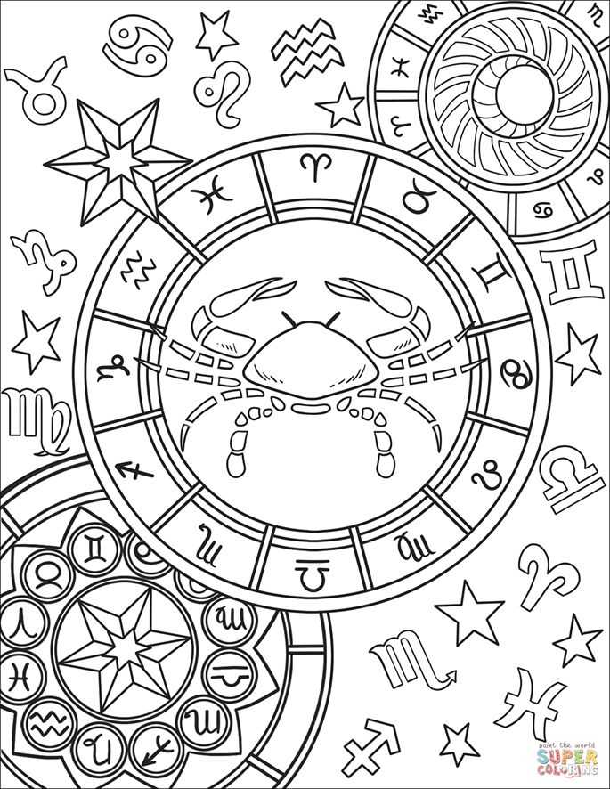 Pin von ame martin auf v colorea zodiaco sternzeichen bilder kostenlose ausmalbilder ausmalbilder