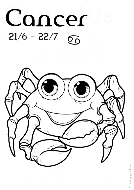 Signos del zodiaco dibujos para colorear