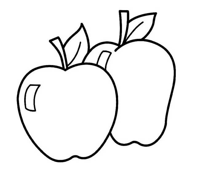 Dibujos de manzana para colorear e imprimir manzanas dibujo hojas de trabajo para imprimir dibujos