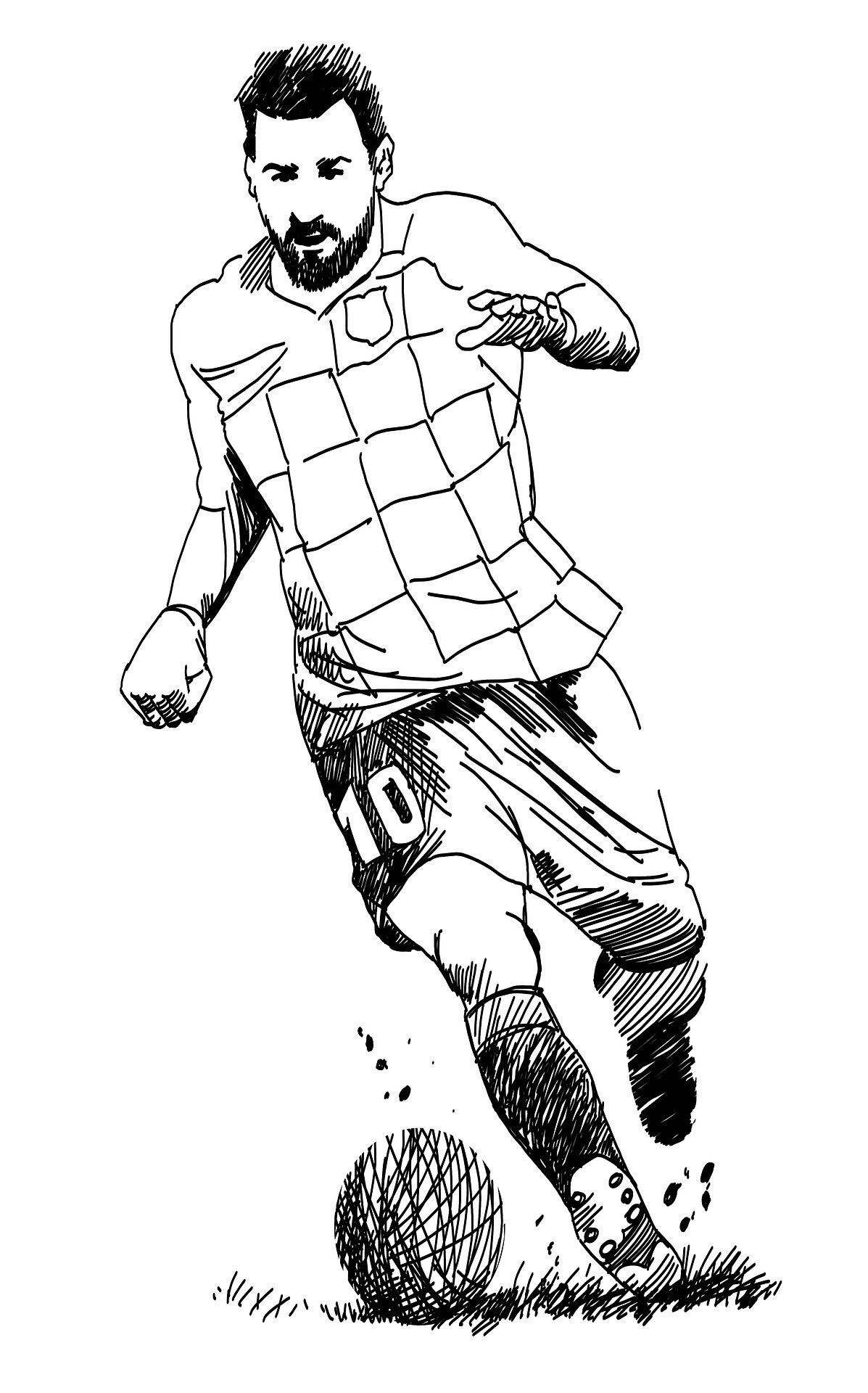 Lnel messi drawing art