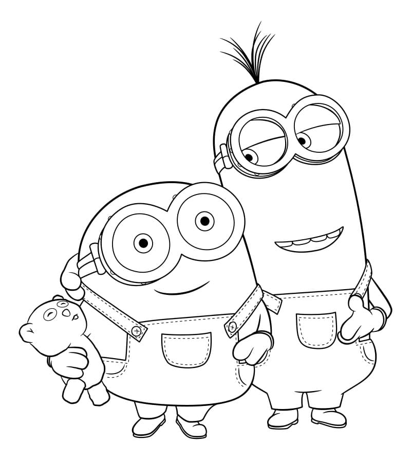Despicable me coloring pages