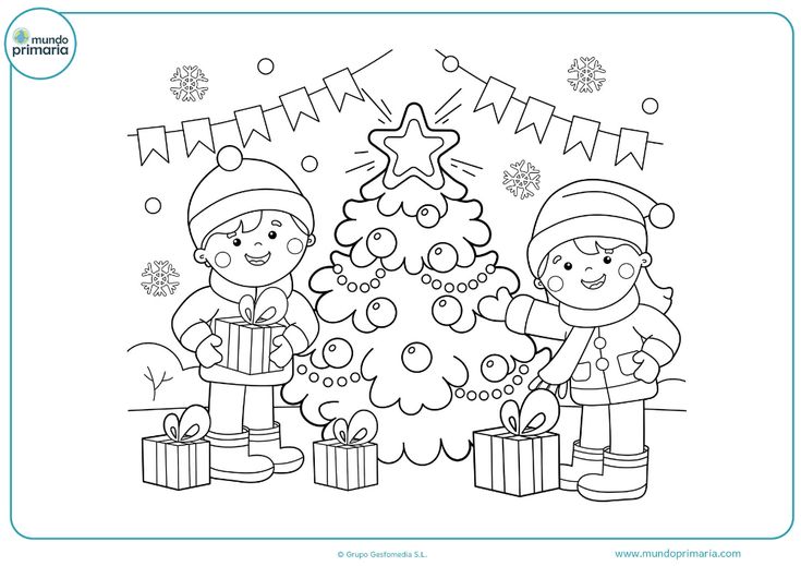 Dibujos de navidad para colorear e imprimir ãoriginal y bonitosã dibujo navidad para colorear dibujos de navidad color de navidad