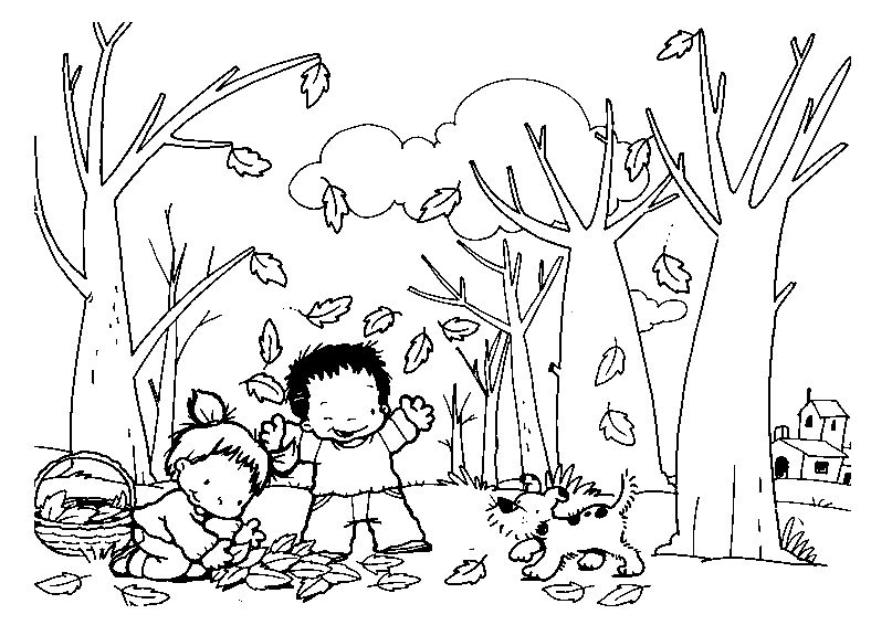 Recursos educativos dibujos para colorear de otoão dibujos y fichas para colorear con moâ dibujos de otoão arbol de otoão dibujo pãginas para colorear en lãnea