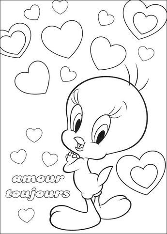 Dibujos para colorear silvestre y piolin love coloring pages bird coloring pages disney coloring pages