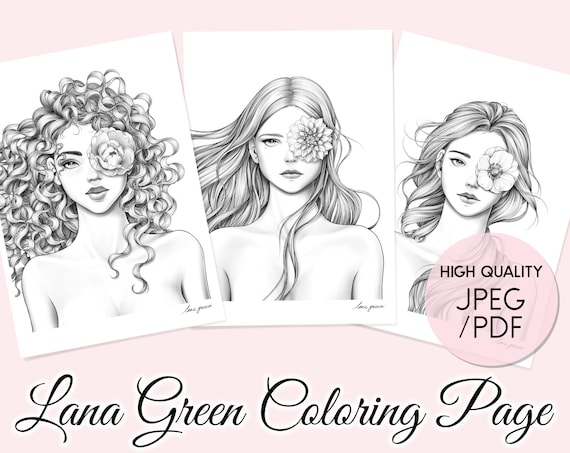 Set cara flor