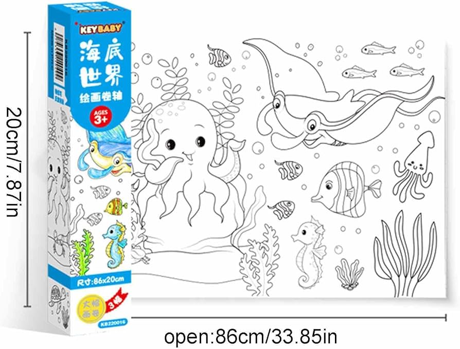 Dibujo cortable para niãos papel dibujo diy para niãos pintura gigante para colorear doodle aprendizaje temprano coloraciãn educativa doodle pintura lienzo juguet y juegos