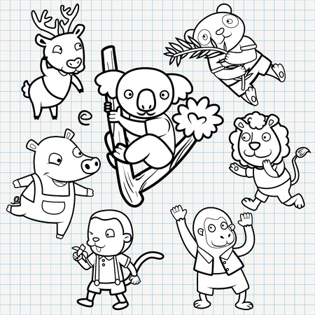 Dibujos animados de respeto stock photos and images