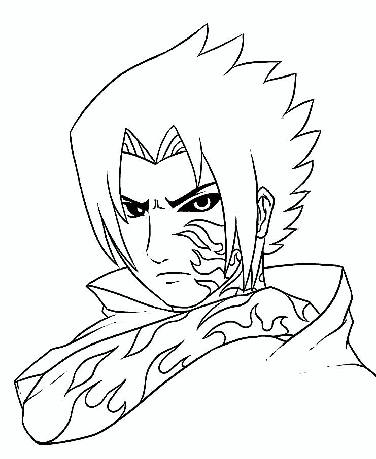 Sasuke cartoon coloring pages coloring pages to print coloring pages