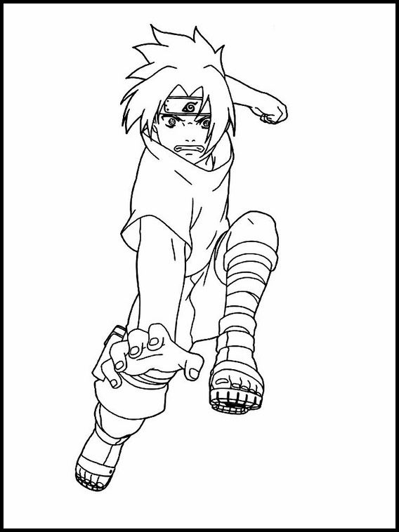 Prtable colorg pages for kids sasuke uchiha colorg pages colorg pages for kids colorg books