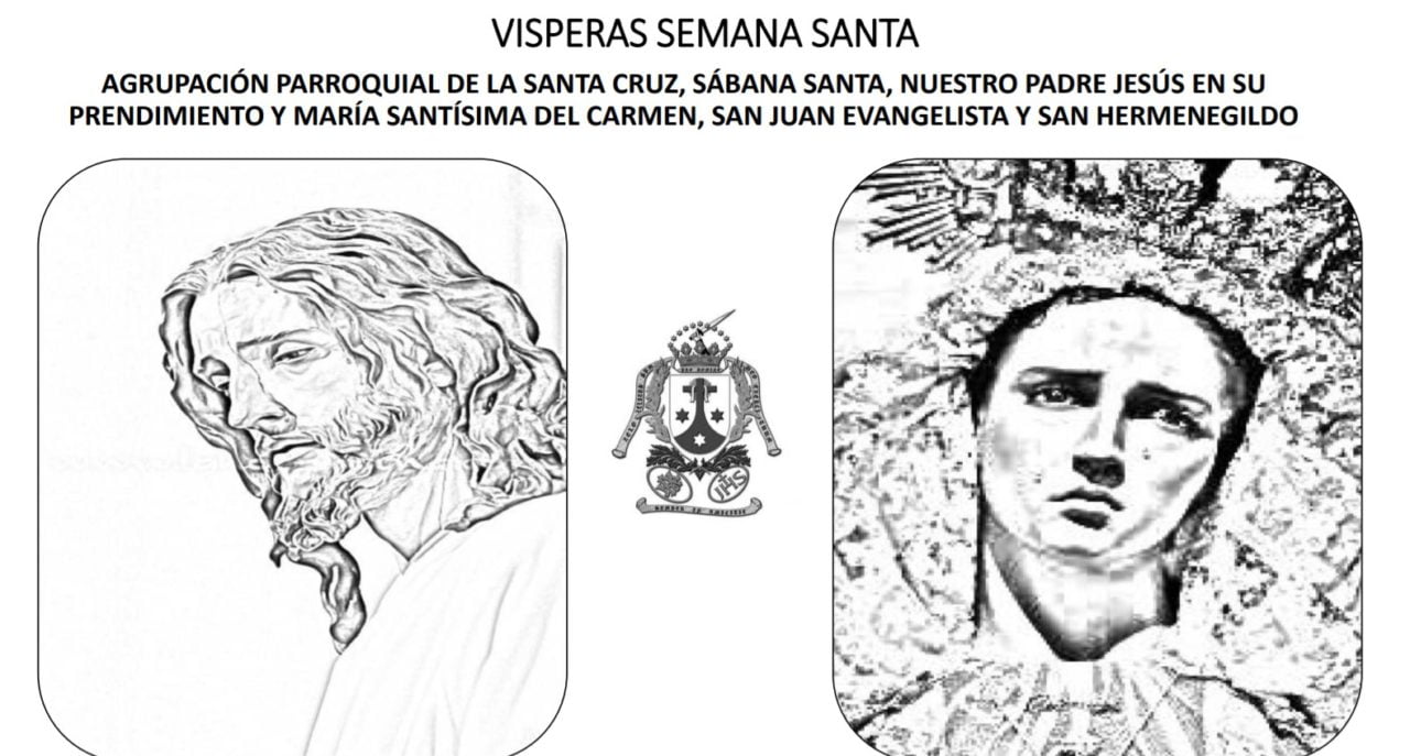 Cuaderno de dibujos de la semana santa para el aislamiento