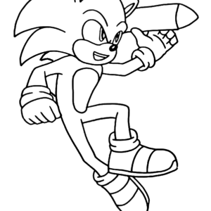 Sonic the hedgehog coloring pages printable for free download