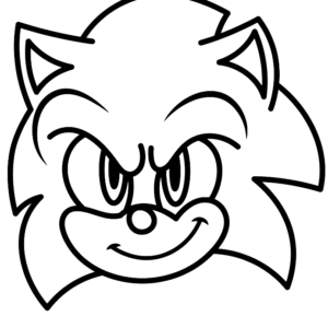 Sonic the hedgehog coloring pages printable for free download