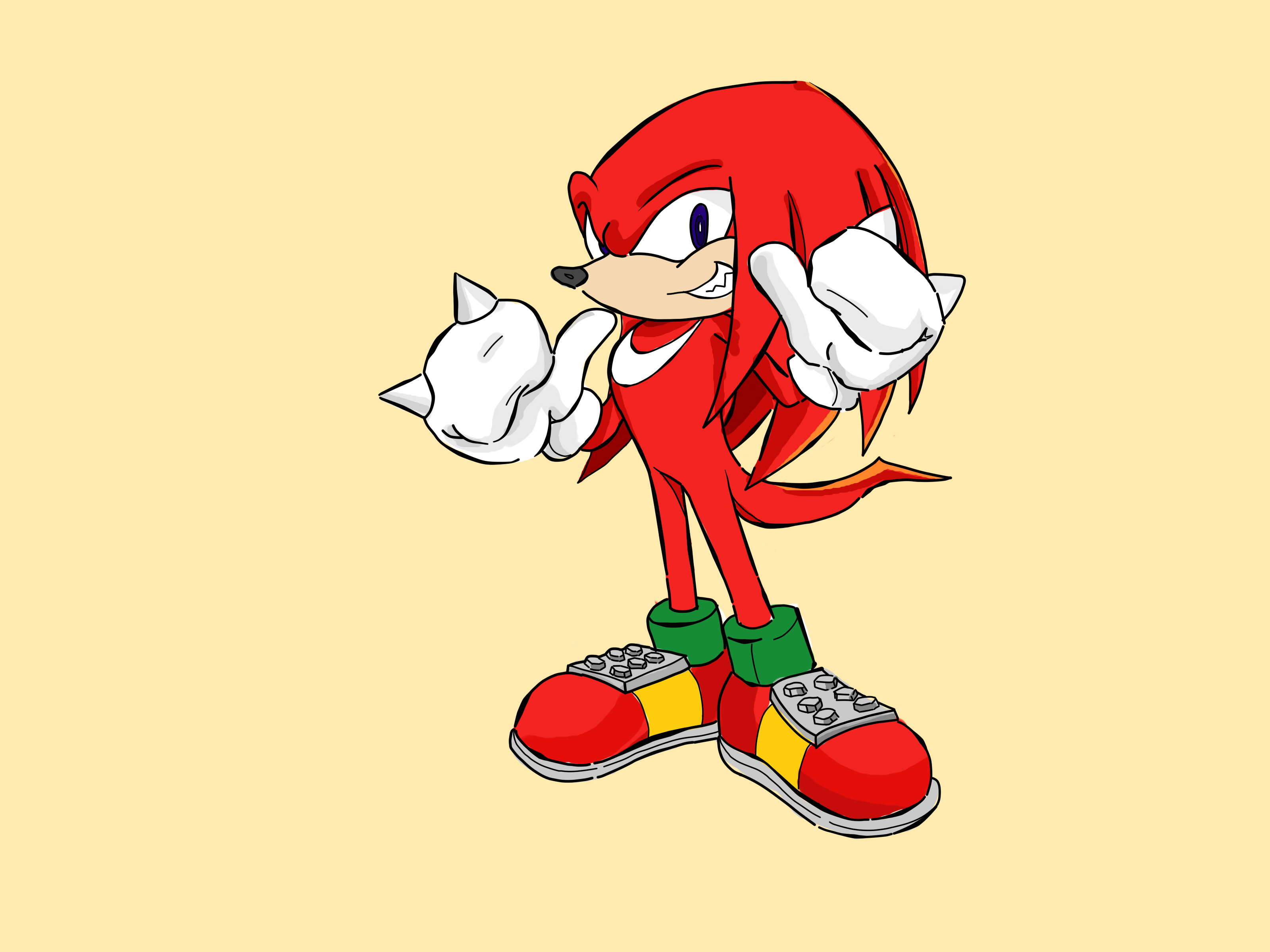 Ways to draw sonic characters