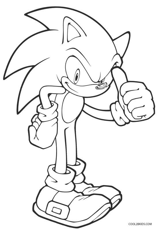 Printable sonic coloring pages for kids coolbkids super coloring pages monster coloring pages cartoon coloring pages