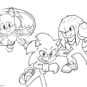 Sonic the hedgehog coloring pages printable for free download
