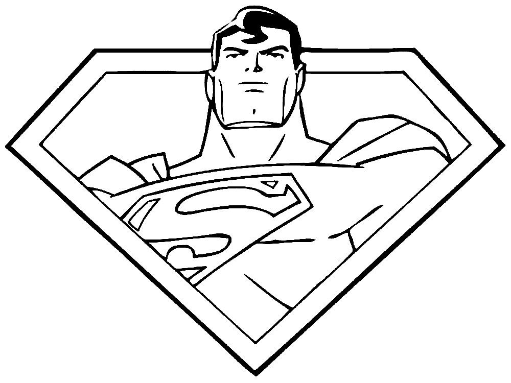 Printable coloring pages superman coloring pages superhero coloring pages free kids coloring pages