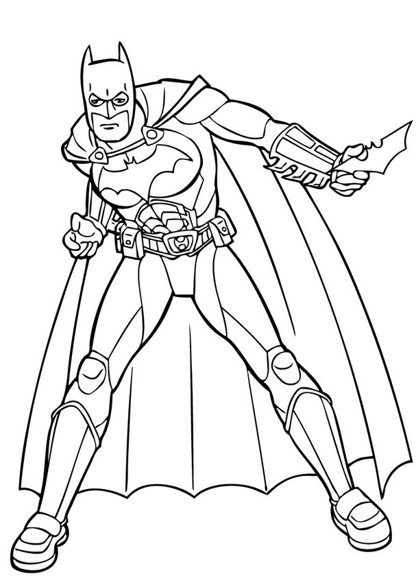 Batman coloring pages