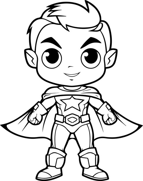 Superhero coloring pages images
