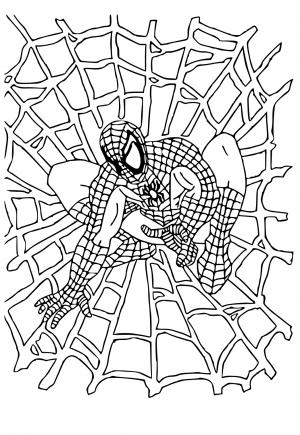 Free printable superhero coloring pages for adults and kids