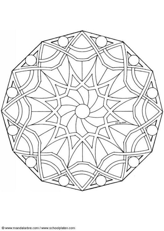 Resultado de imagen para mandalas con triangulos mandalas para colorear mandalas mandala sencilla