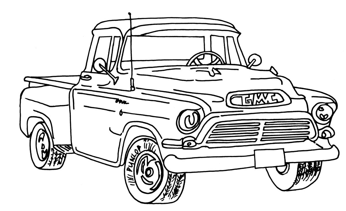 Describe your pin truck coloring pages cars coloring pages coloring pages