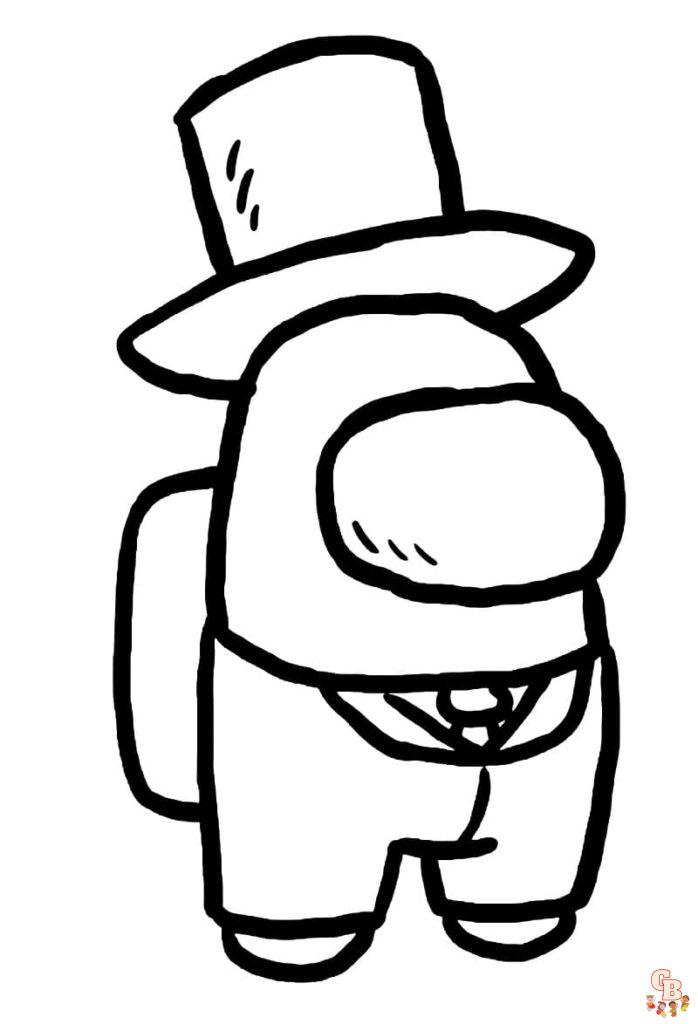 Among us coloring pages