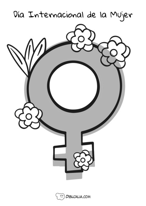 Simbolo del dãa de la mujer