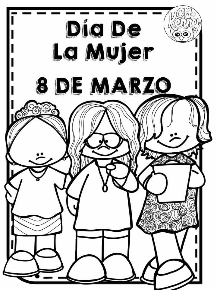 Pin de fernanda lisboa en maternal en dãa de la mujer trabajadora dia de la mujer igualdad de genero dibujos