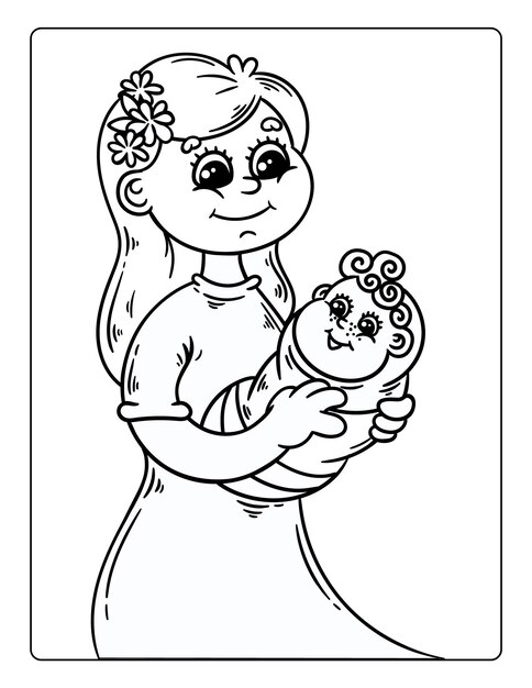 Page birthday coloring sheets images