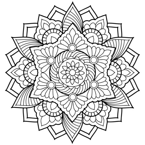 Dibujos de mandalas para colorear fãciles y difãciles mandalas para colorear imagenes de mandalas mandalas